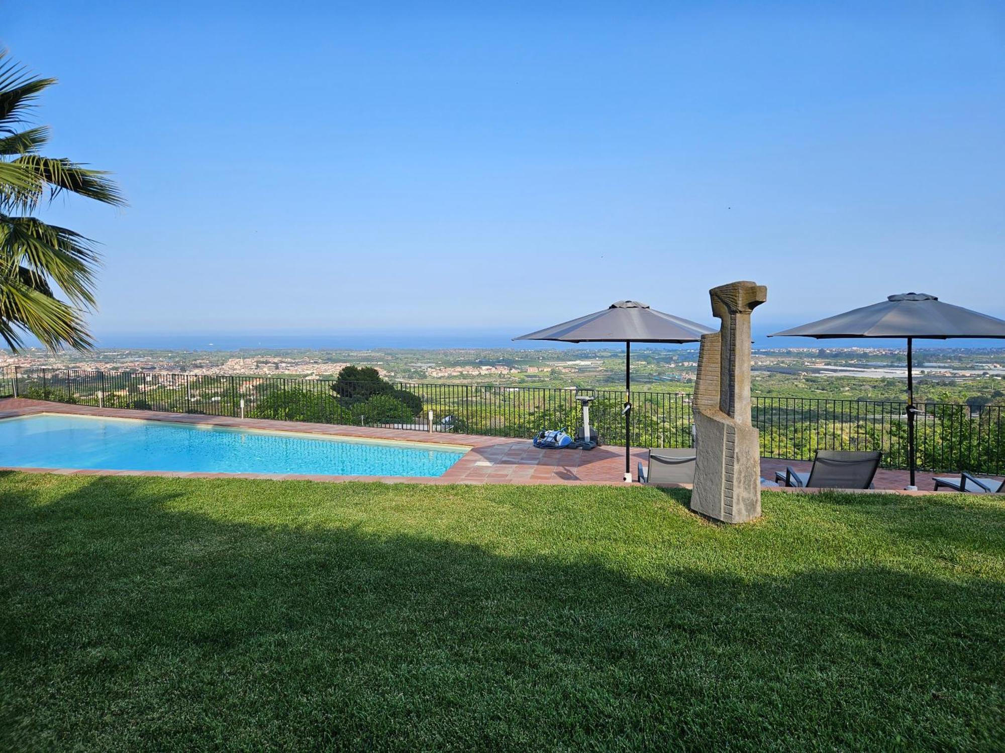Villa Open Land Holiday House Fiumefreddo di Sicilia Exterior foto