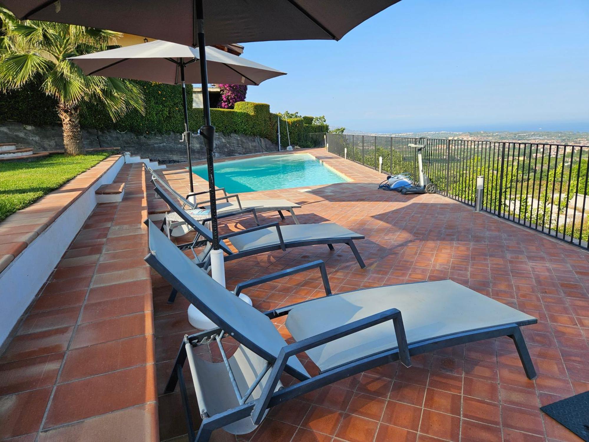 Villa Open Land Holiday House Fiumefreddo di Sicilia Exterior foto
